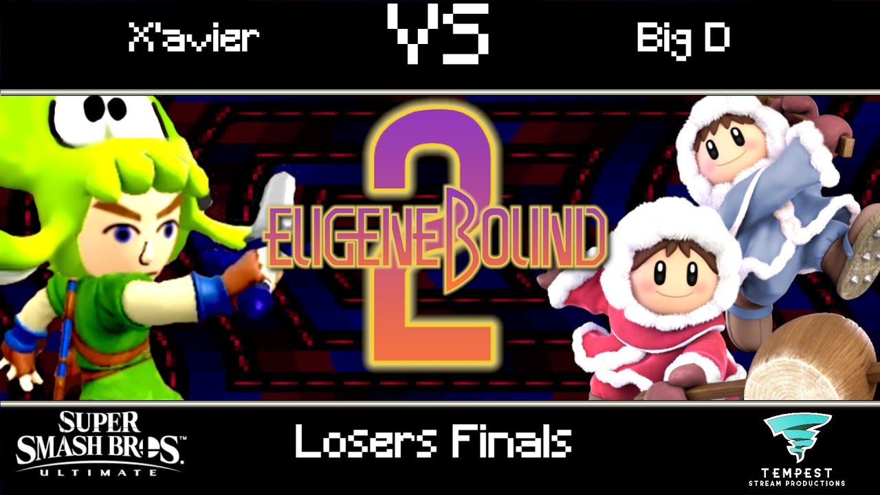 X'avier (Mii Swordfighter) vs Big D (Ice Climbers) - Ultimate Losers Finals - Eugenebound 2024