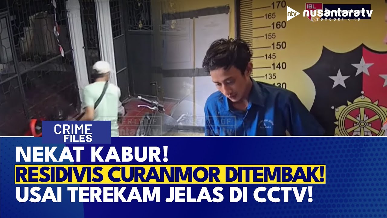 Pelaku Curanmor di Medan Labuhan Ditangkap, Diduga Sudah Beraksi 10 Kali | CRIME FILES