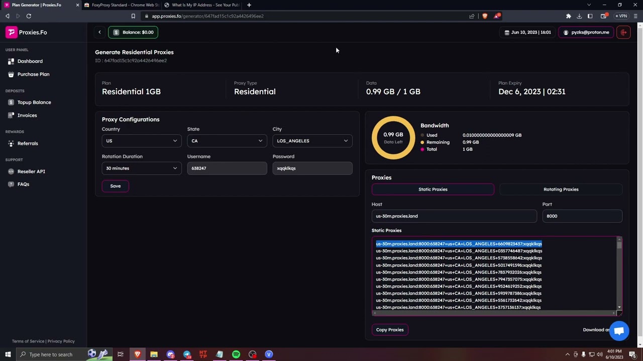 How to Use Proxies.Fo residential proxies