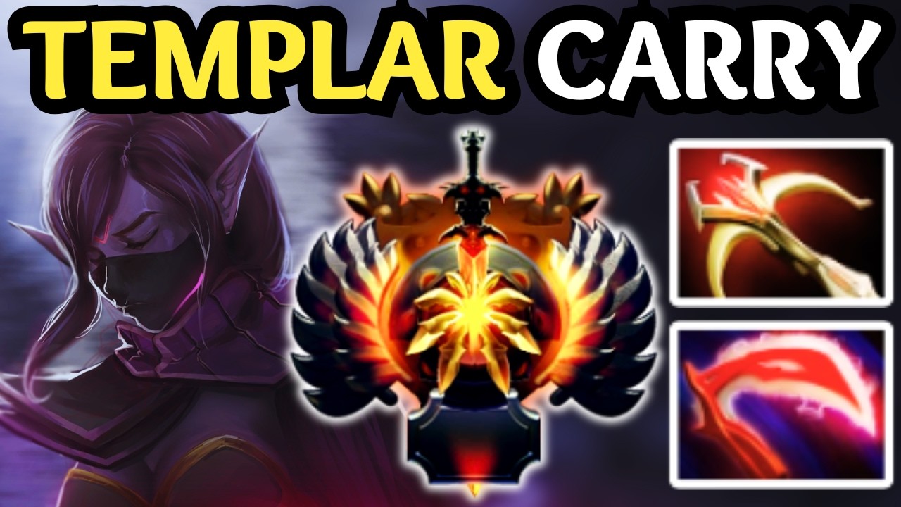 🔥 IMMORTAL TEMPLAR ASSASSIN — ARMOR MELT | DOTA 2 🔥