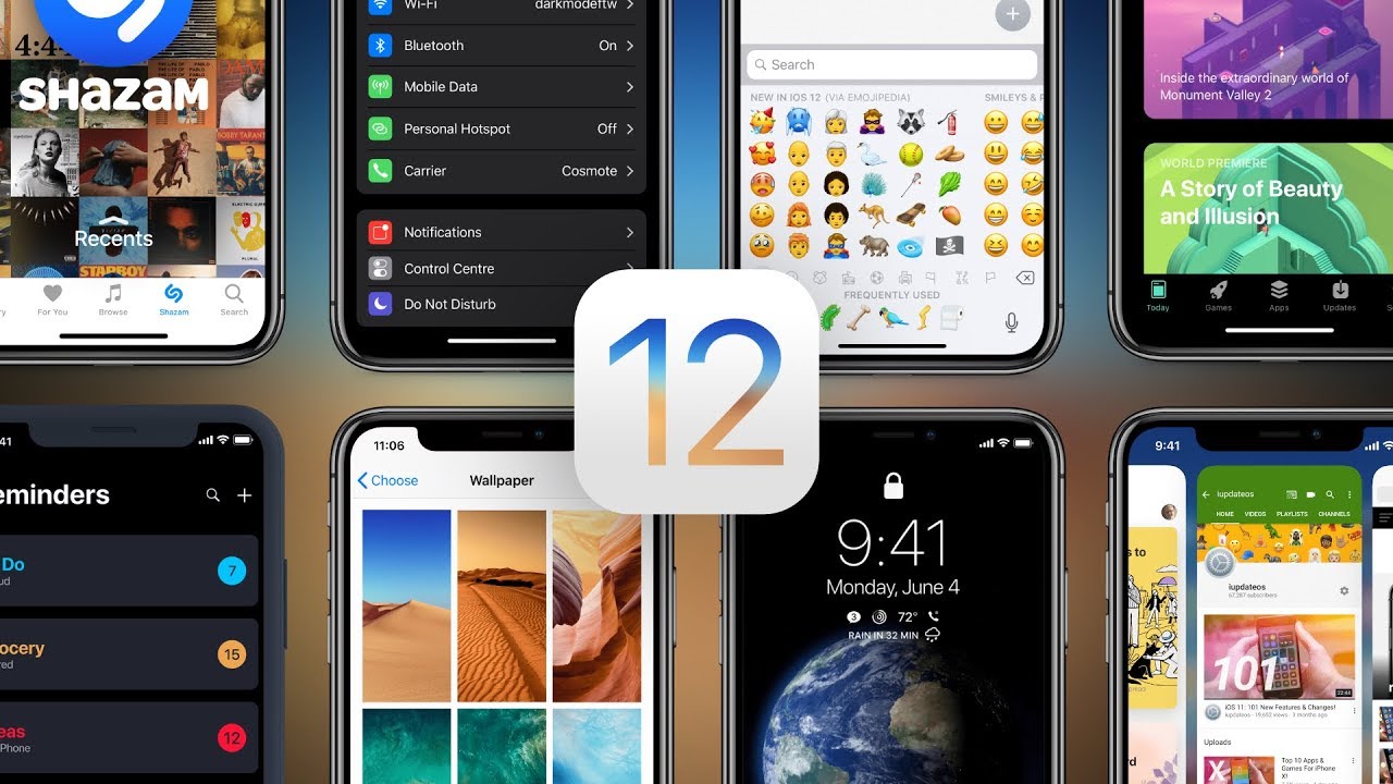iOS 12 Concept