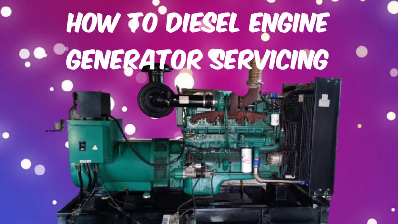 Generator Servicing - 250 KW Cummins Diesel Engine