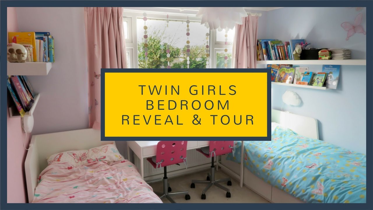 Twin Girls Bedroom Reveal and Room Tour