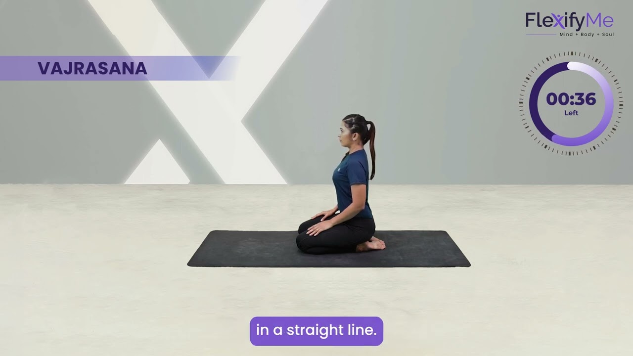 Vajrasana Yoga || Diamond Pose yoga || Yoga for Better Digestion || Step-by-Step Guide