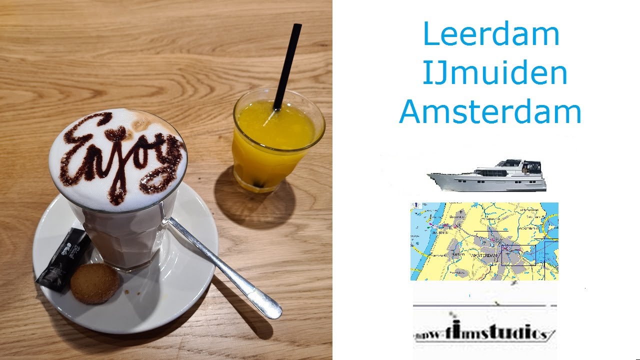 Enjoy  boatstrip to Amsterdam + IJmuiden