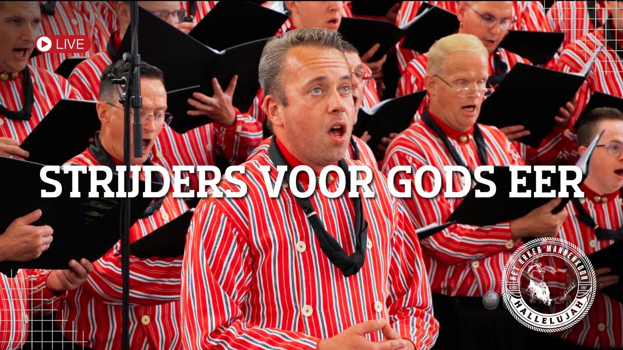 Strijders voor Gods eer - Het Urker Mannenkoor 'Hallelujah' - Official recording