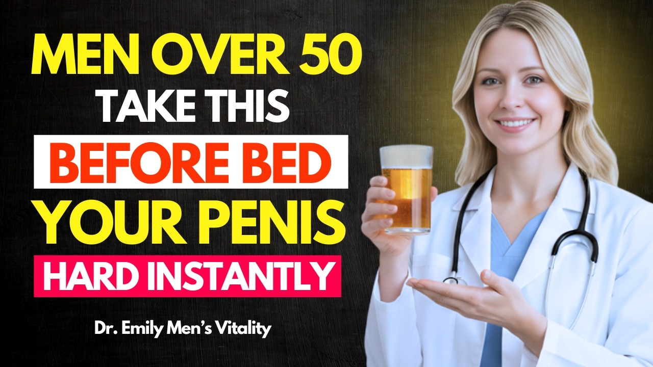 Men Over 50: Take THIS Before Bed to Boost Testosterone, Deep Sleep & Stronger Erections | Dr. Emily