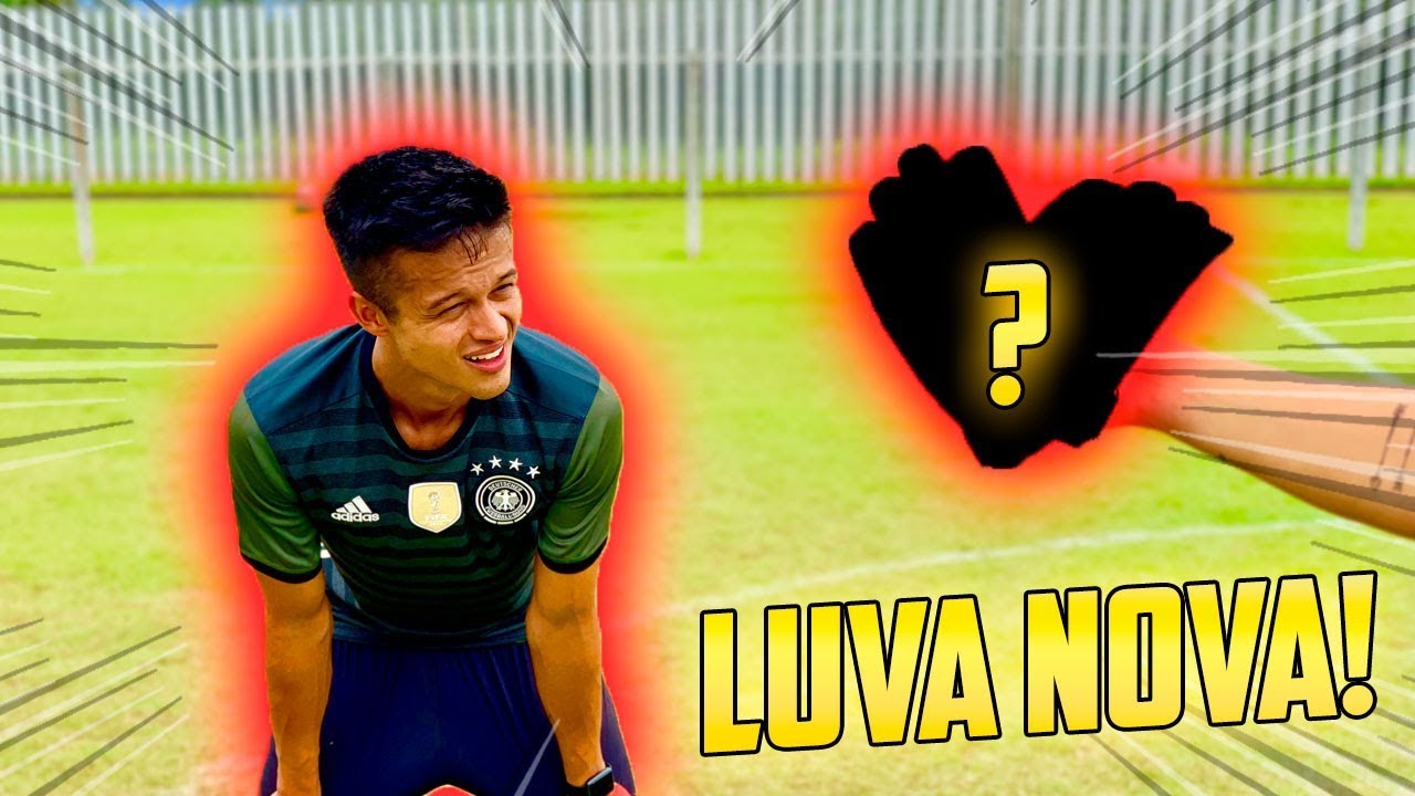 A NOVA LUVA DO GOLEIRO, CONSEGUIU GANHAR?!