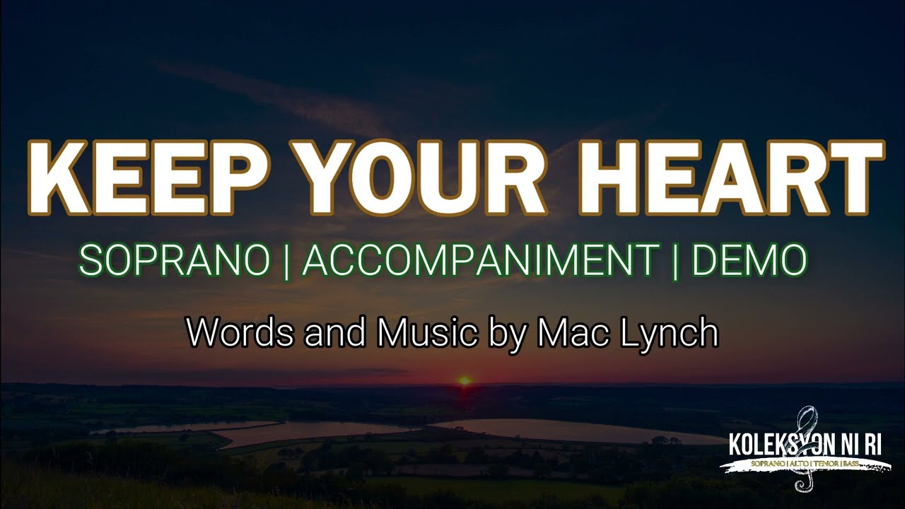 Keep Your Heart | Soprano | Vocal Guide by Sunshine Marquez