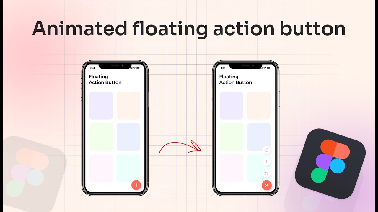 How to prototype Animated floating action button in Figma - Expert Azi