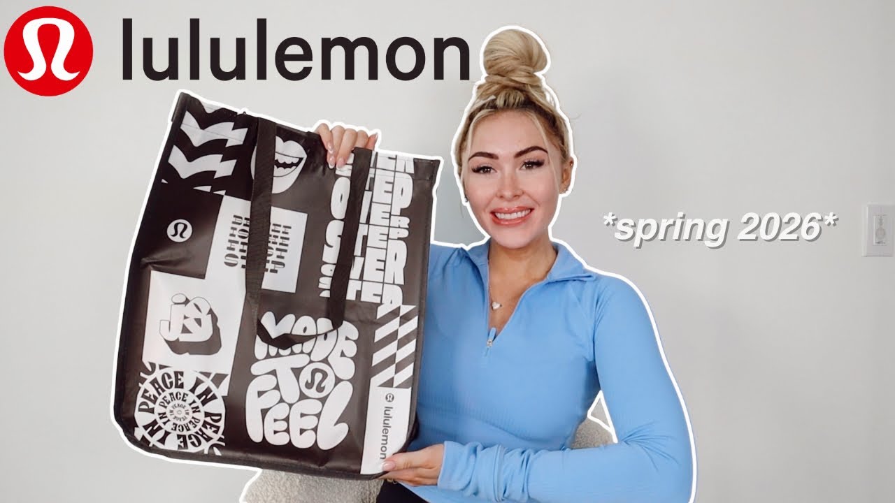 Весенняя примерка Lululemon 🦋 новые образы, фасоны и любимые вещи | весна 2026