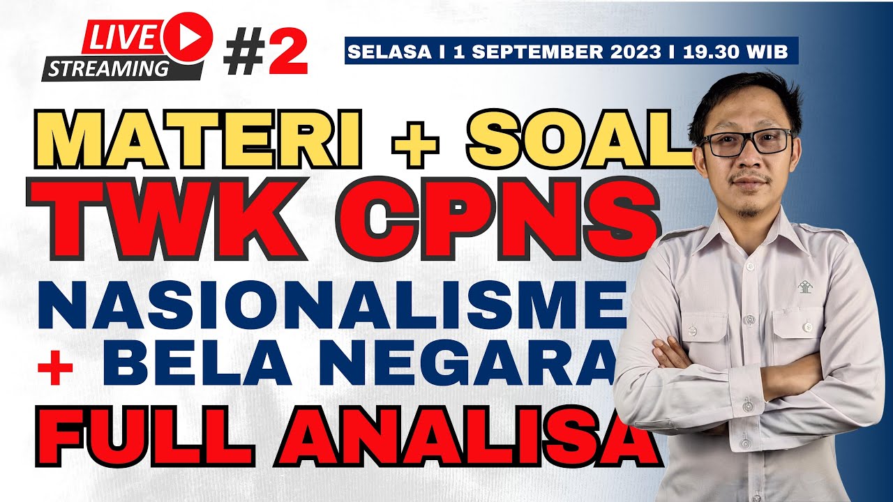 TWK BELA NEGARA DAN NASIONALISME ! FULL DURASI 1 JAM LEBIH