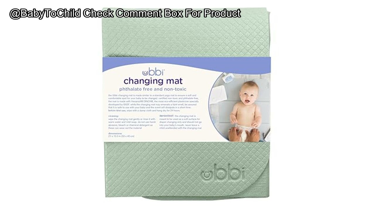 Ubbi On-The-Go Diaper Changing Mat Review: Does It Deliver Comfort & Convenience on the Move?