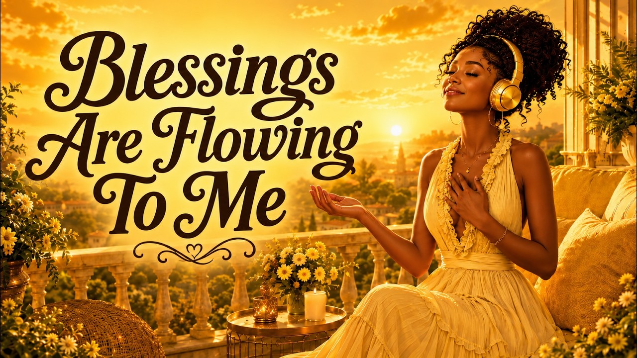 Your Blessings Are Flowing to You ✨ Positive Energy & Life Affirmations | Afrobeat Music