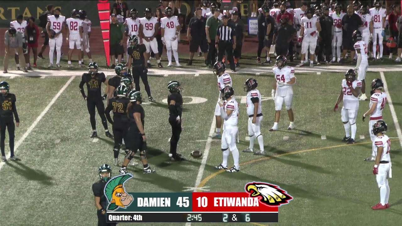 Damien Football vs Etiwanda