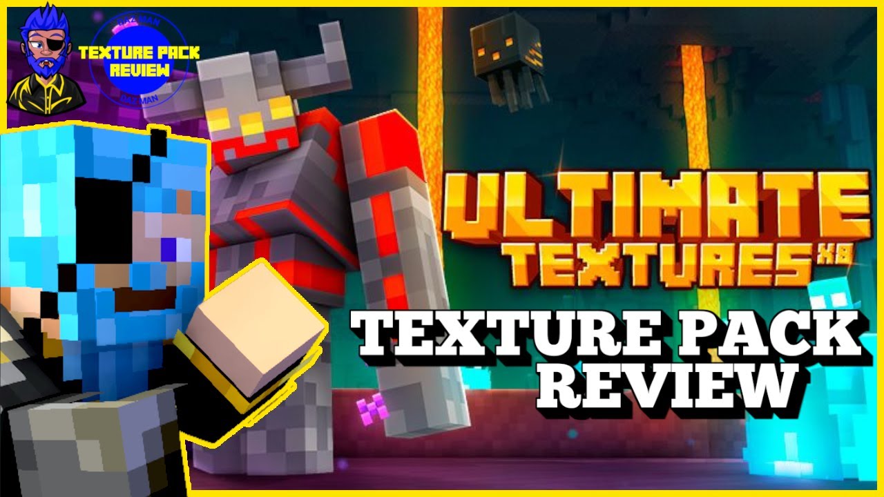 Daz Man Reviews Ultimate Textures 8x8 Texture Pack In Minecraft Bedrock! Texture Pack Review