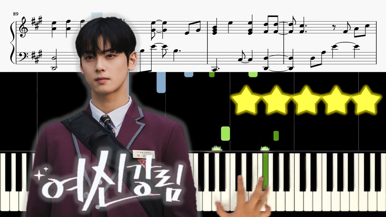 CHANI (찬희) - Starlight (그리움) 🎹 [True Beauty, 여신강림 OST Pt.5] 《Piano Tutorial》 ★★★★★