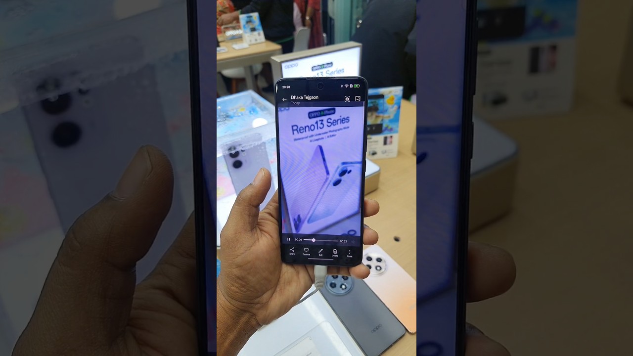 Oppo Reno 13F Slow Motion Camera & Shaking Videos Test