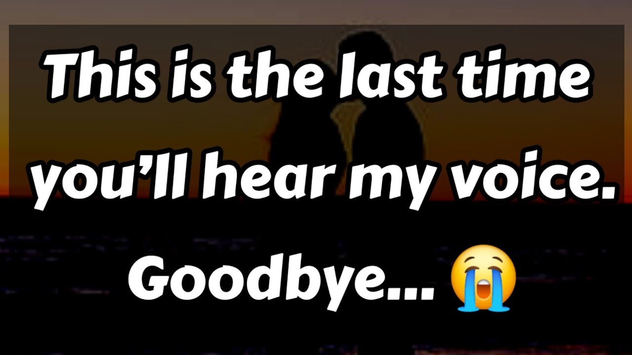 This is the last time you’ll hear my voice. Goodbye... 😭😨😰😥😢 || Dm to Df Love 😍❤️ #loveletter 
