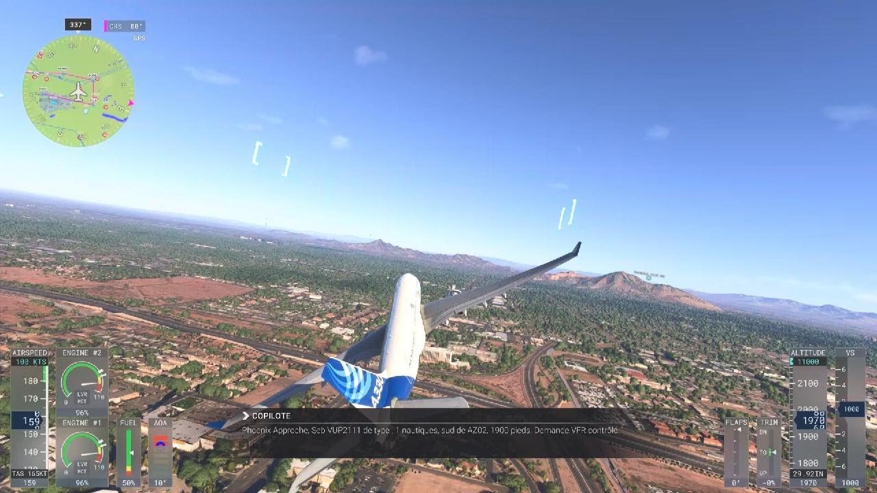 Microsoft Flight Simulator 2024_Airbus Phoenix décollage atterrissage