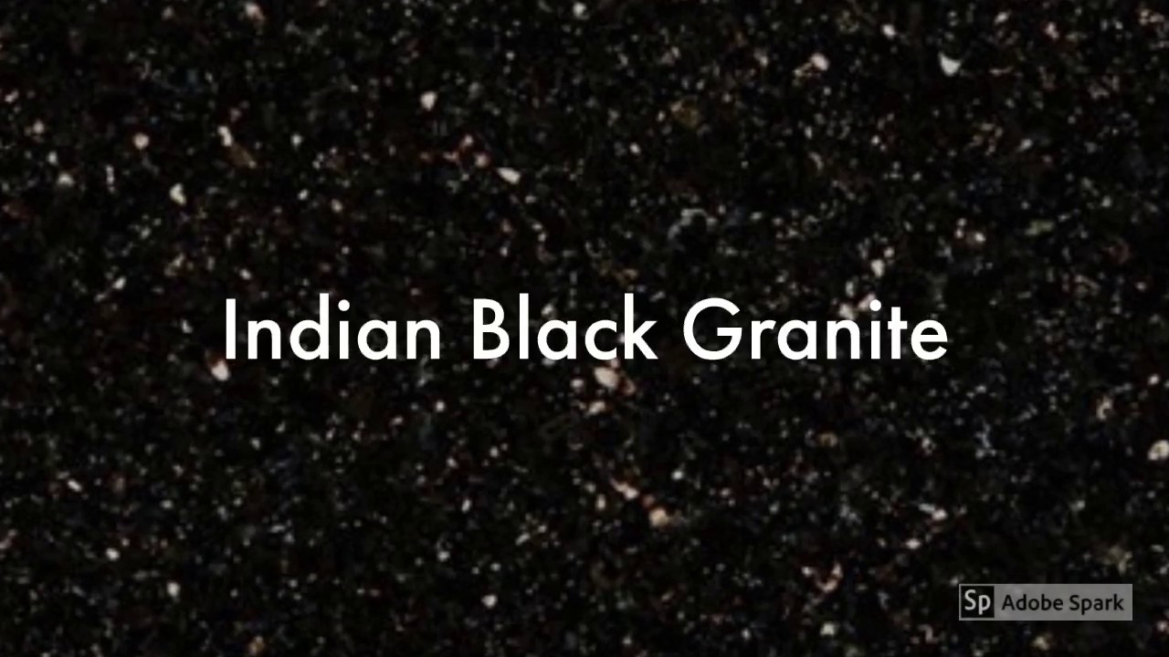 Granite I Black Galaxy Granite I Indian Black Granite colors I Types of Indian Black Granite I
