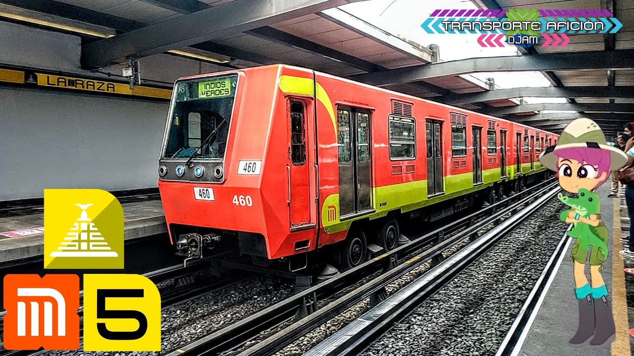 ¡Maratón! Trenes MP-68,NM-73 M14,un NM-79 y un NM-83A en Línea 5 del Metro CDMX.