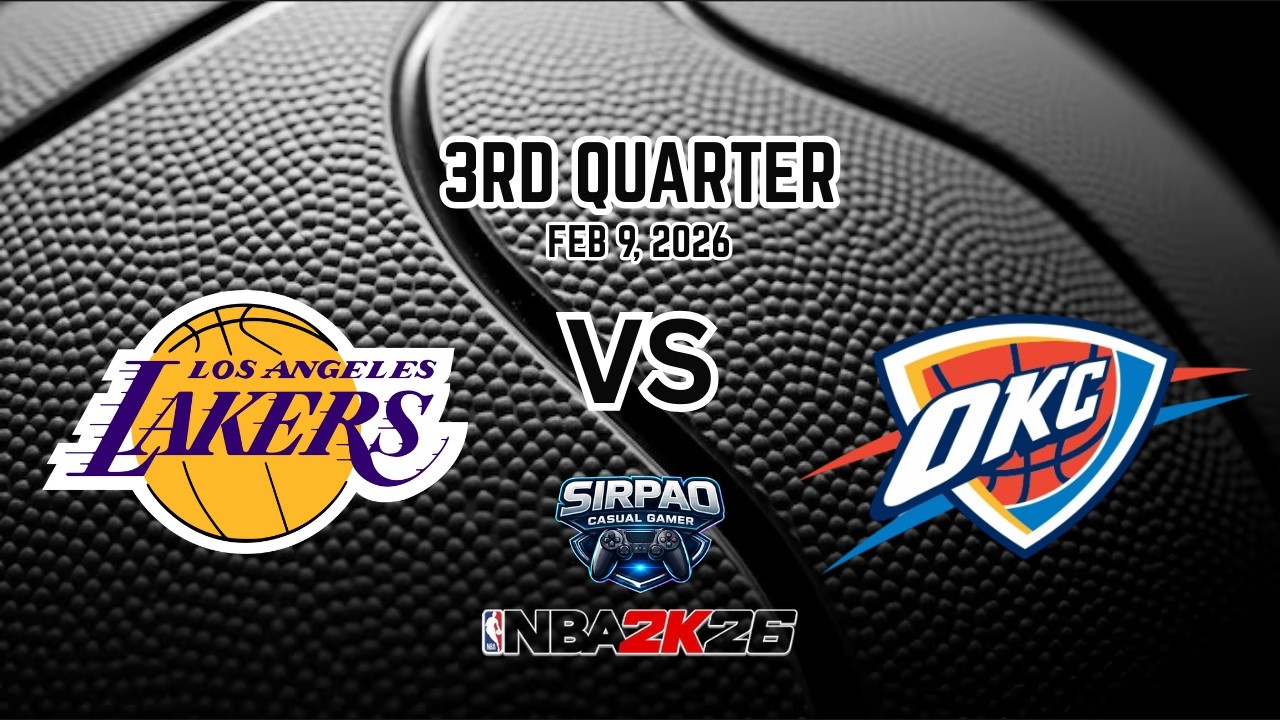 LA LAKERS VS OKC THUNDER Q3 | NBA 2K26  | FEB 9 2026