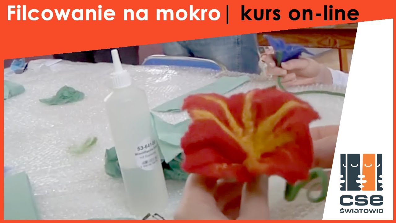 Filcowanie na mokro | kurs on-line