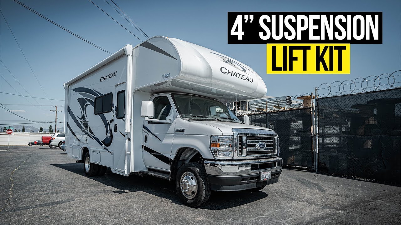 Best Suspension Upgrade Ford E-Series Class C RV 4
