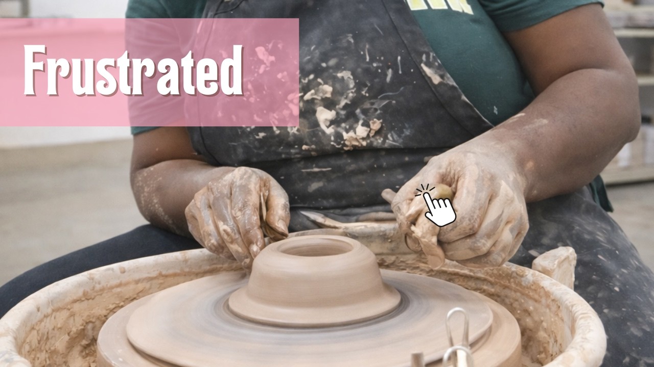 frustration with larger measures of clay