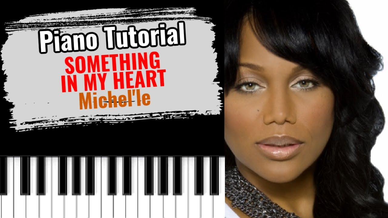 🎹SOMETHING IN MY HEART by Michel'le (easy piano tutorial lesson free)