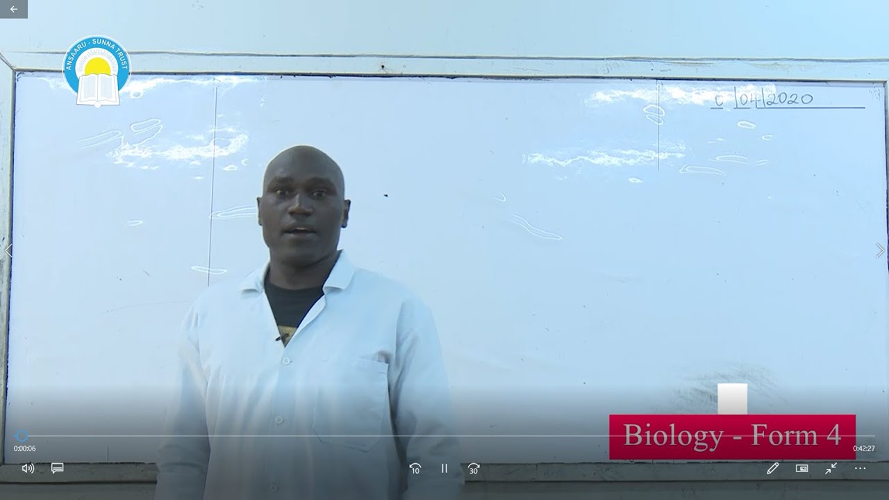 Form 4 - Biology - Topic: Reception, Response...(CRANIAL NERVES & SPINAL CORD), By; Tr. Fred Omalo
