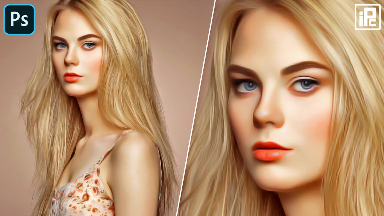 Create Soft Oil Painting Effect Action and Download