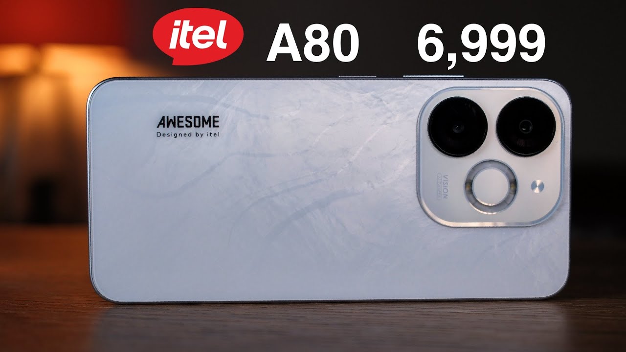 itel A80 Unboxing - 128GB Storage, IP54, 3 years Fluency, budget 4G smartphone for 6,999
