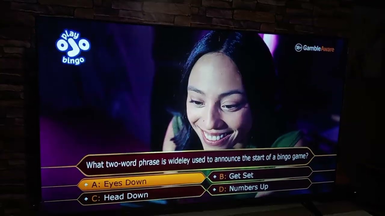 Play ojo bingo sponsors Millionaire Hot Seat 
