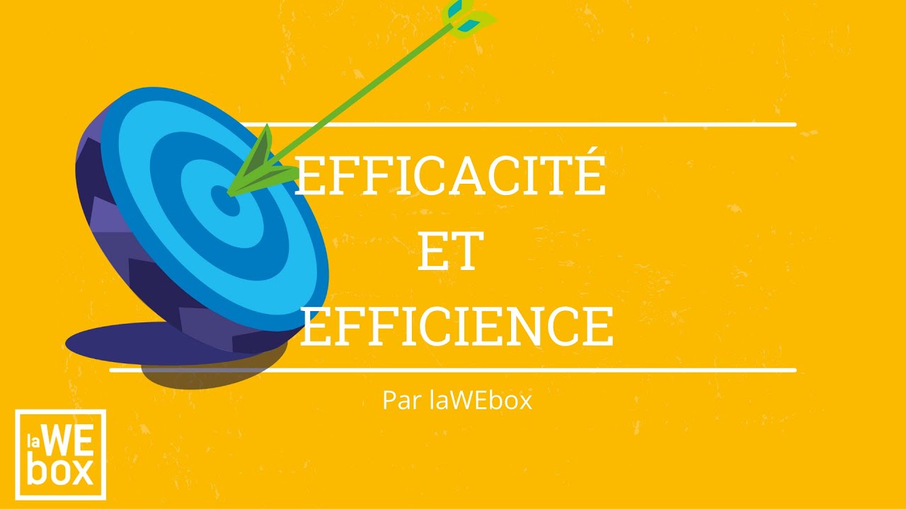 Efficacité et efficience du manager