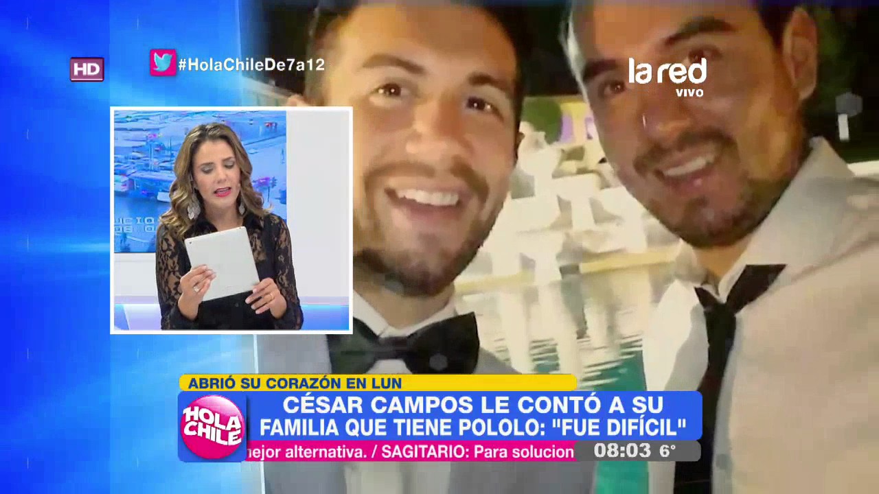 La confesión que liberó a César Campos pero que dividió a sus seguidores en Instagram