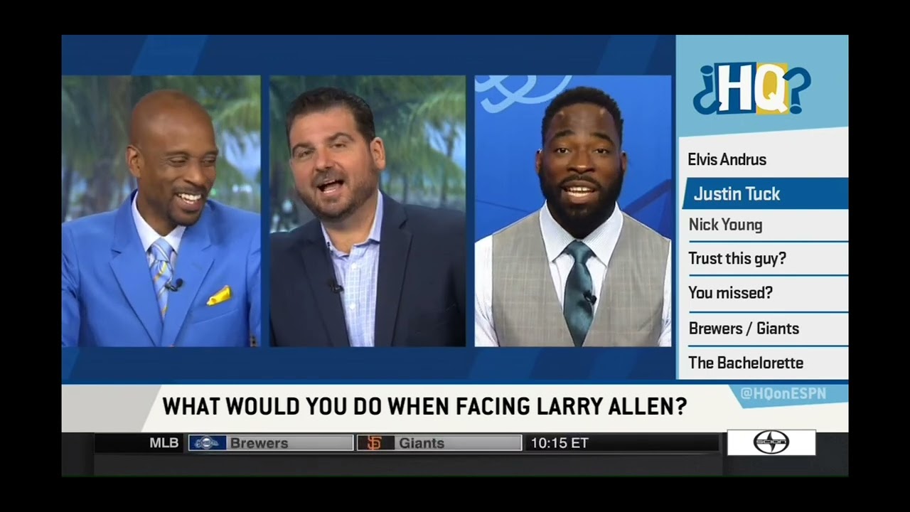 Larry Allen by Justin Tuck