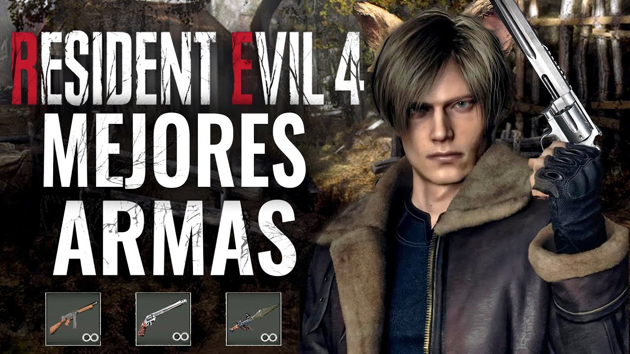 LAS MEJORES ARMAS INFINITAS RESIDENT EVIL 4 REMAKE 2023 (CAÑON DE MANO & CHICAGO)