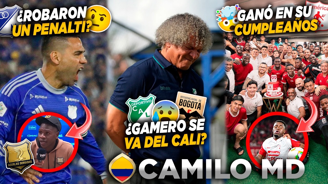 🔥ÁGUILAS DENUNCIA ROBO DE MILLOS ANTE DIMAYOR🤬GAMERO EN LA CUERDA FLOJA😬AMÉRICA SE LLEVA EL CLASICO😎