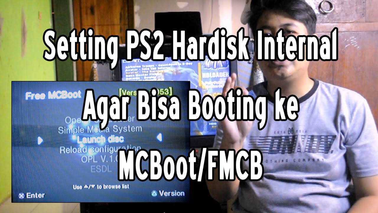 Setting PS2 Hdd Internal Agar Boot Ke MCboot