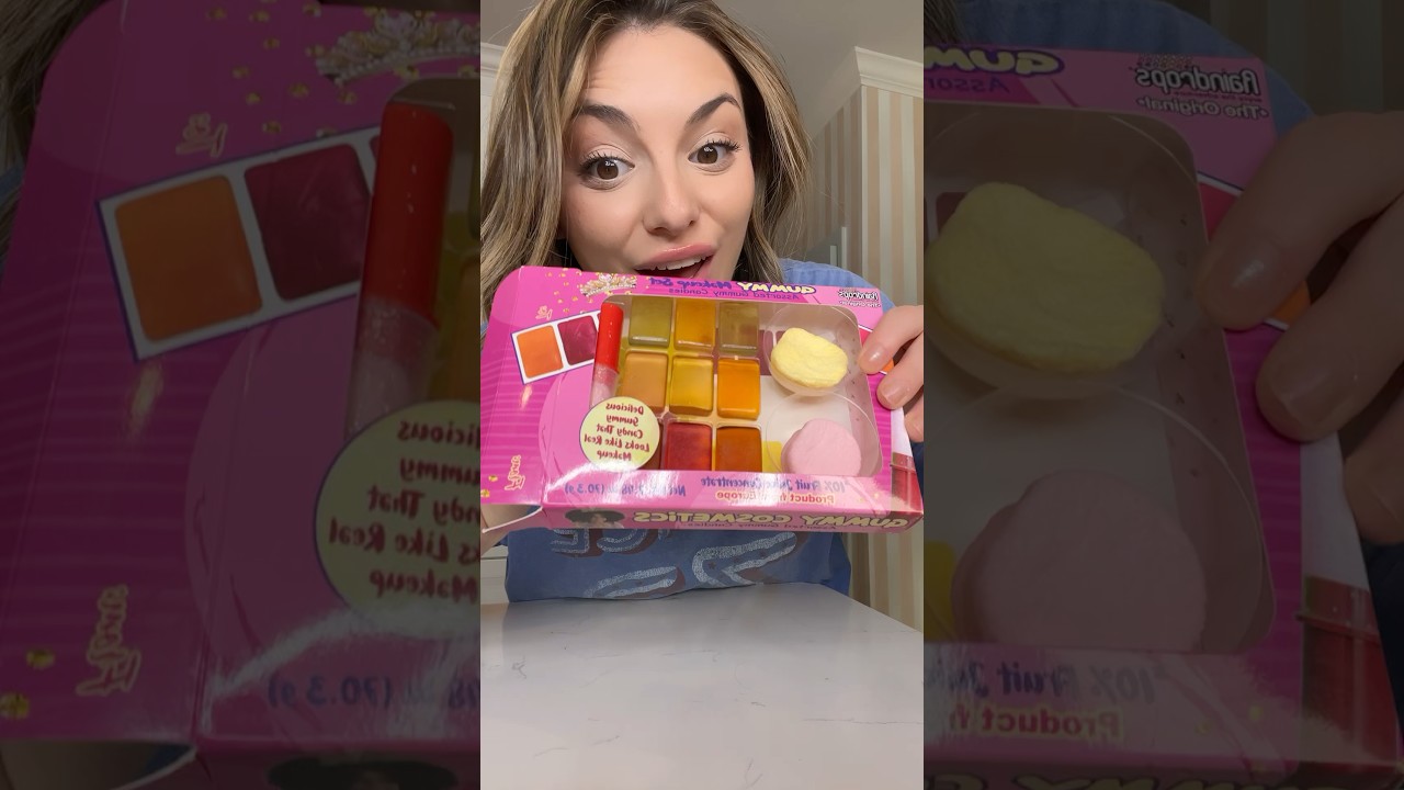 Candy makeup yum or dumb? 🥴 #comedy #candy