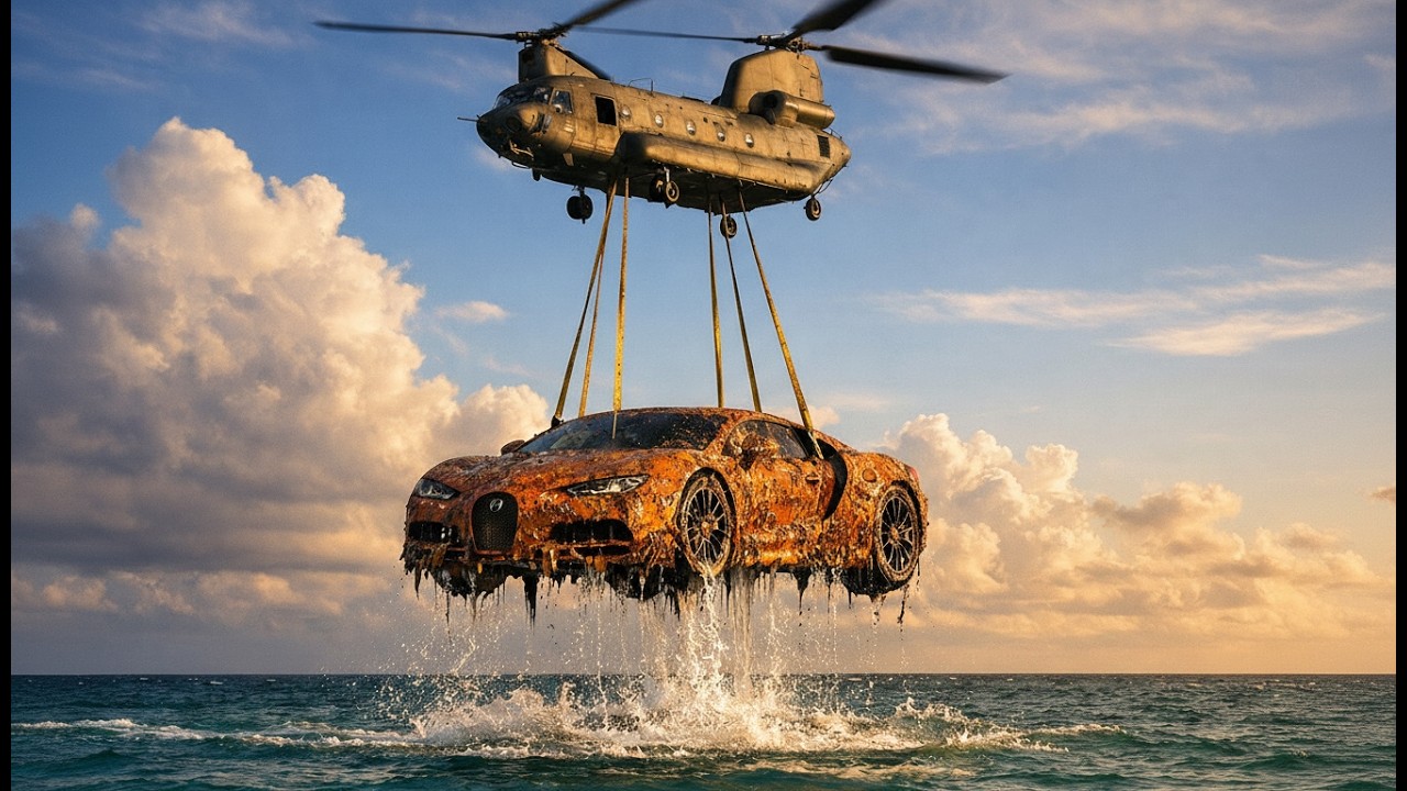 ASMR Restoration — Bugatti Chiron 6 Years Crash Destroyed to Hypercar Reborn