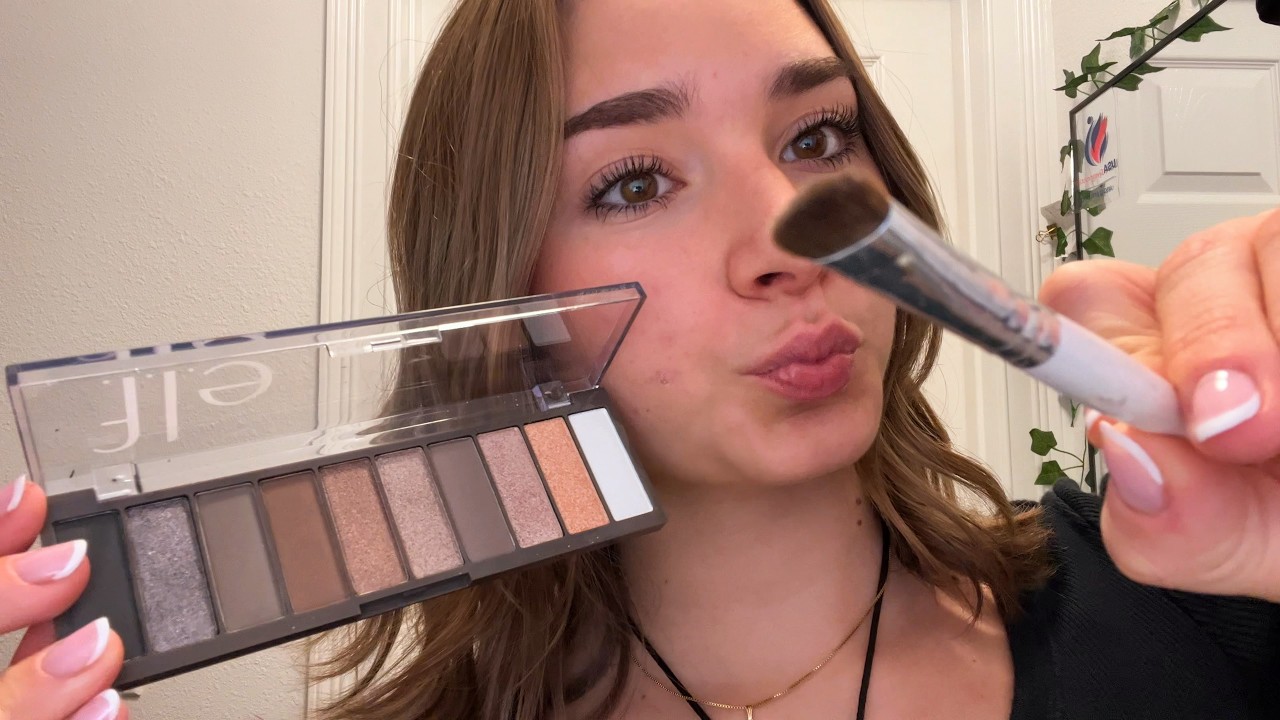 asmr getting you ready for a party 💄 (hair, makeup, jewlery sounds)
