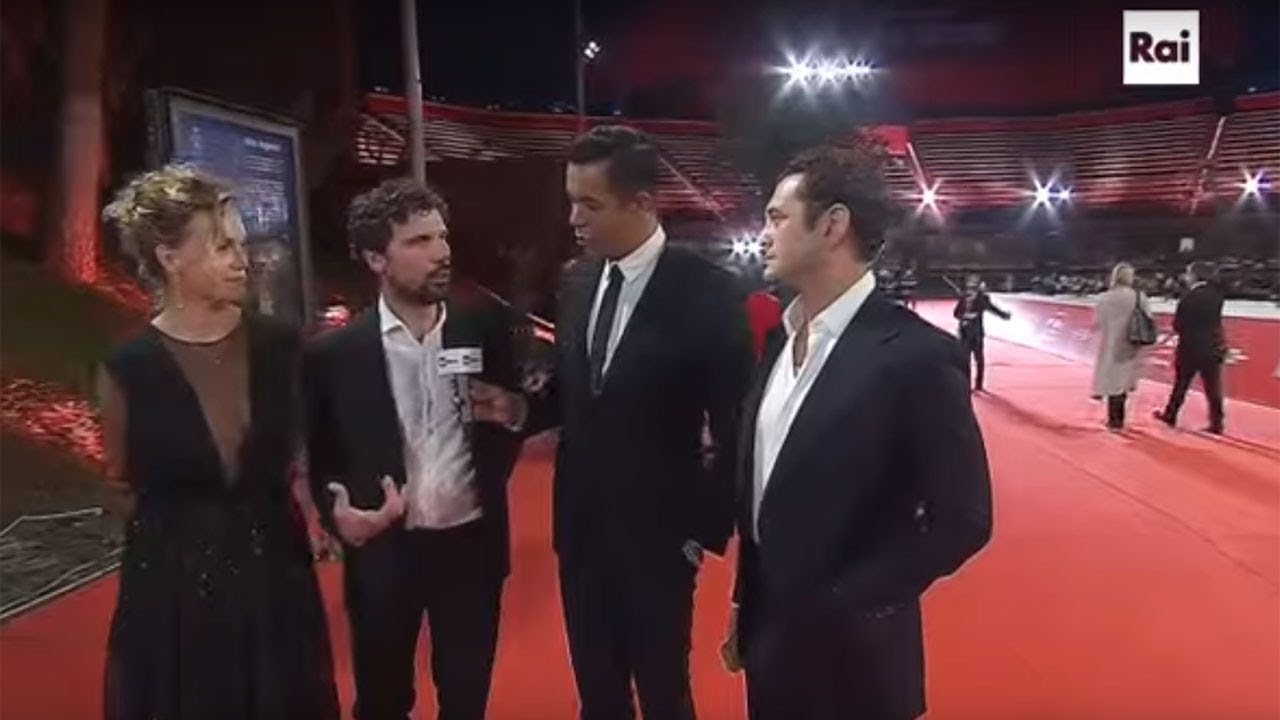 Vinicio Marchioni, Milena Mancini e Francesco Montanari - Festa del Cinema di Roma