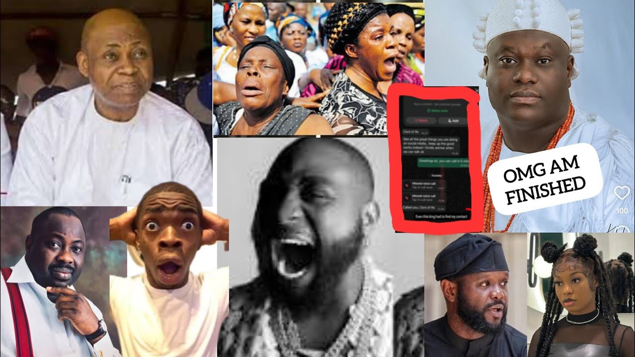 Breaking sàd nēws💔😭Ooni of Ife pànìç hours shockin Sècrét chat surface amidst davido & Dele custody👉