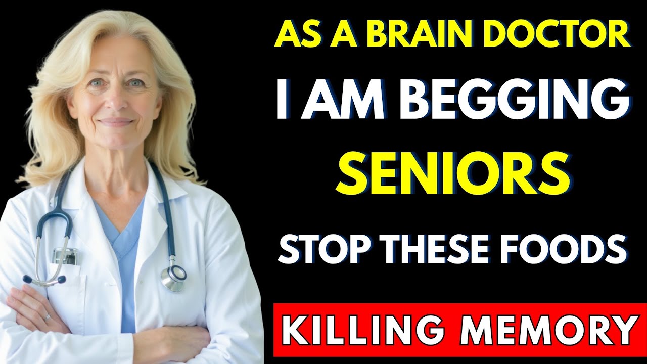 Seniors, I Am BEGGING You to AVOID These 3 Foods Destroying Your Memory | Senior Health Tips
