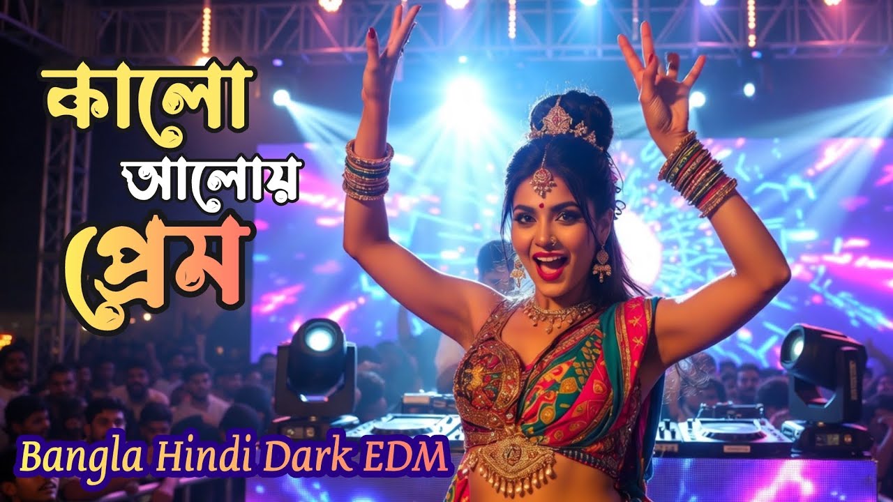 Bangla Hindi Dark EDM Love Track | কালো আলোয় প্রেম | Dark Romantic EDM Song 2026