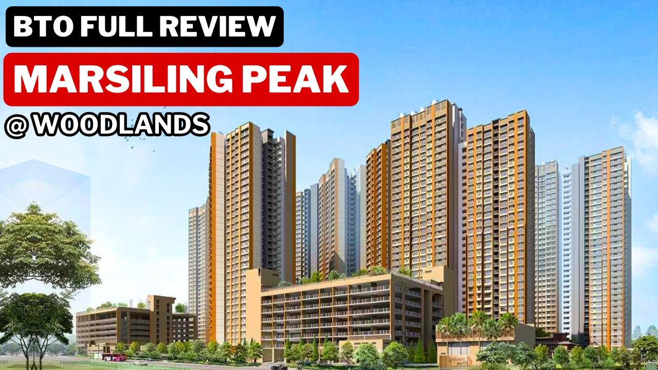 BTO Review: Marsiling Peak HDB BTO June 2024 Project Launch (Woodlands BTO)