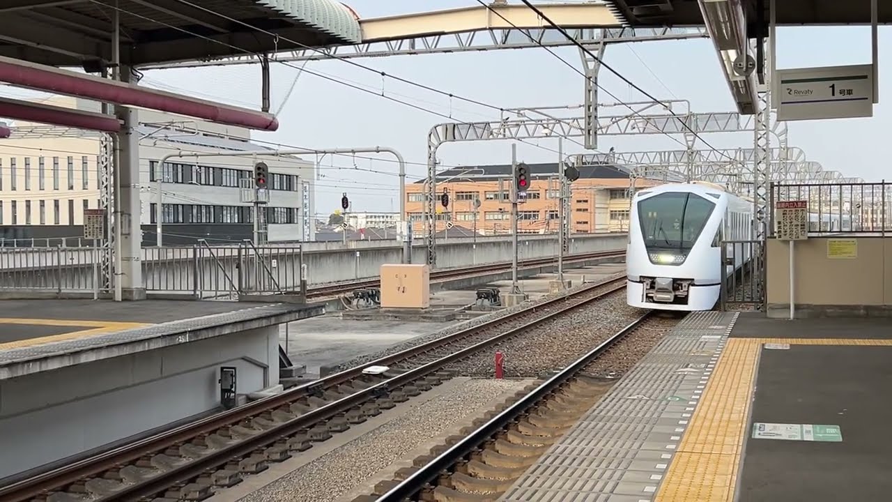 スペーシアX8号N102F栃木駅入線